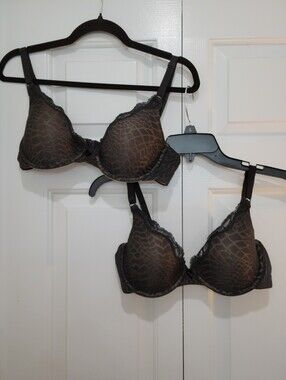 Maidenform Lace-trim Push-up Bra